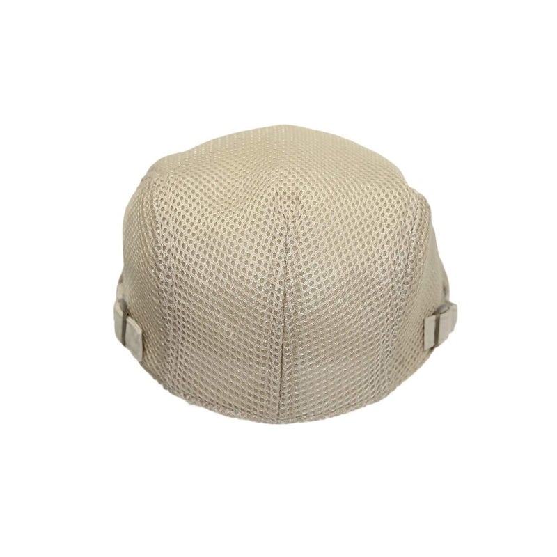 WITHMOONS Ivy Cap Summer Mesh Newsboy Irish Golf Hats MZ30038 (Mesh_Beige) - Image 4